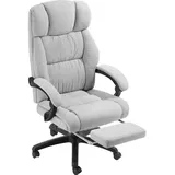 Tectake Jillien Velours Grau