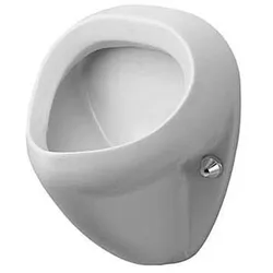 Duravit Urinal Bill Zulauf von hinten absaugend o Deckel o Fliege weiß