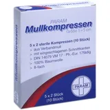 PARAM Mullkompressen 5 x 5 cm steril 10 St.