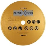 CROSS TOOLS CrossTools 20606 Diamantscheibe 230 x 25,40mm Durchmesser 230mm Bohrungs-Ø 25.4mm Fliesen, Beton, G