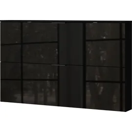 Germania Valega Garderoben-Set 140 x 19 x 200 schwarz