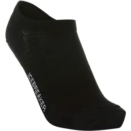 Icebreaker Lifestyle Fine Gauge No Show Socken Damen 38-40 Schwarz