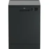 Beko LVV4729A, Freistehend, Standardgröße (60 cm), Anthrazit, Drehregler, Berührung, LED, Edelstahl - Schwarz