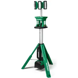 Hikoki Arbeitsleuchte Edelstahl 18 V schwarz/grün ohne Akku