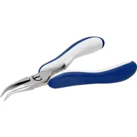 WeTec Wetec, Zange, Spitzzange, gebogen, glatt