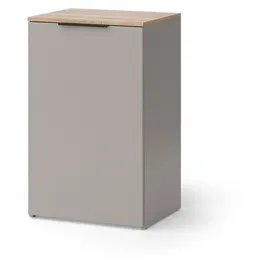 Vicco Kommode Wido, Greige, 50 x 80 cm mit Regal