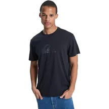 QUIKSILVER T-Shirt mit kurzen Ärmeln, EV Com Logo, SS, schwarz, XS,