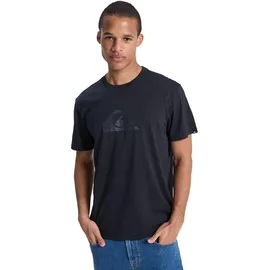 QUIKSILVER T-Shirt mit kurzen Ärmeln, EV Com Logo, SS, schwarz, XS,