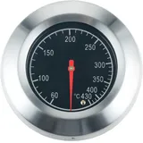 DRELD Edelstahl Grillthermometer Barbecue Thermometer, Röstthermometer, 60-430°C Gasgrillthermometer für alle Holzkohlegrill, Grills, Ofen, Smoker, Räucherofen, Backofen und Grillwagen