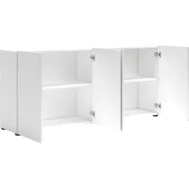 Home Affaire Sideboard 180 x 80 x 38 cm Weiß