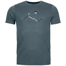 Ortovox 150 Cool Peak Focus Herren T-Shirt (Grau XL)