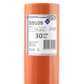 ornamensa Mitteldecken 30 Stück 80 x 80 cm orange