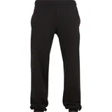 URBAN CLASSICS Basic Loose Jogginghose - schwarz, - 5XL