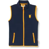 Playshoes Fleece Weste Unisex Kinder Outdoor-Oberteil, marine Die Maus,