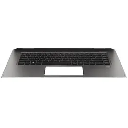 HP L34210-B31, Gehäuse-Unterteil+Tastatur, Holländisch, Tastatur mit Hintergrund