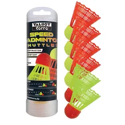 6er Pack Speed Badminton Badmintonbälle