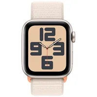 Apple Watch SE 2023 GPS 40 mm Aluminiumgehäuse polarstern, Sport Loop polarstern