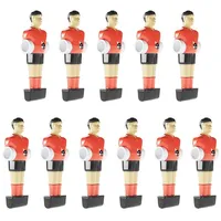 Automaten Hoffmann Kickerfigur "Schuss und Tor" für 13 mm Stangen, Rot-Schwarz, Einzeln