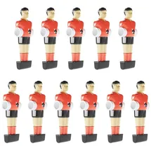 Automaten Hoffmann Kickerfigur "Schuss und Tor" für 13 mm Stangen, Rot-Schwarz, Einzeln