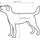 Erst-Holz Hundebett Kuscheliges Haustierbett 120 x 70 cm grau