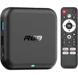 Android 14.0 TV Box, R69 Android Box 2GB RAM 32GB ROM RK3518 Quad-Core ARM Cortex-A53 Mali-450, Android TV Box Soporte 2.4/5.0GHz BT 5.0 Con 4K UHD y 100M Ethernet USB 3.0/2.0 TV Box