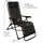 DEGAMO NIZZA Relaxsessel 58 x 70 x 110 cm schwarz