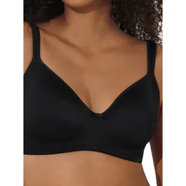 LISCA Damen, Victoria Wireless Soft BH ohne Bügel 20145, schwarz, 90A