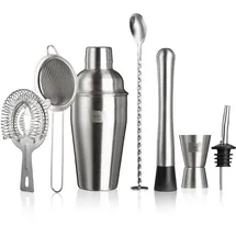 Vacu Vin 7tlg. Cocktail-Set in Silber