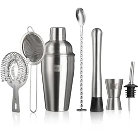 Vacu Vin 7tlg. Cocktail-Set in Silber