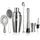 Vacu Vin 7tlg. Cocktail-Set in Silber