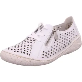 Rieker Schnürschuh Damen Weiß 37