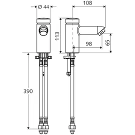 Schell Petit SC HD-M Selbstschluss-Einhandmischer (021510699)