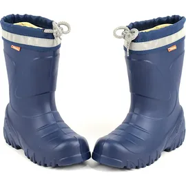 DEMAR demar. Kinder Gummistiefel Winterstiefel Regenstiefel Kinderstiefel gefüttert DUNKELBLAU Größe 28/29 - Dunkelblau - 28/29