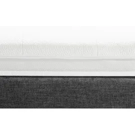 jette home Boxspringbett Jette Pillow ¦ grau ¦ Maße (cm): B: 162 H: 140,5