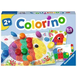 Ravensburger Spiel - Colorino - Kinderspiel zum Farbenlernen, Mosaik Steckspiel, Spielzeug ab 2 Jahre