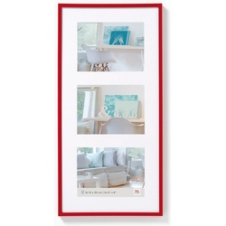walther + design Lifestyle Galerie Bilderrahmen 3X15X20, ROT