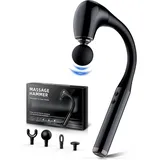 CareHabi 10-mm-Massagepistole Massagegerät Schwarz
