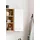 WELLTIME Hängeschrank "Soria", weiß (eichefarben, weiß), B:30cm H:64cm T:20cm, Schränke, Hängeschrank