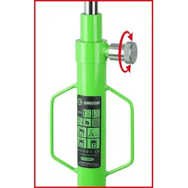KS Tools Wagenheber Stahl 500 kg Grün