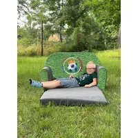 FORTISLINE – Kindersofa MINI ausklappbar 40x78x45cm - Kindersofa für Kinder 2in1 - Kindercouch ausklappbar - Schlafcouch aus Schaumstoff - Abnehmbarer Bezug - Viele Motive