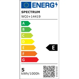 Spectrum Smart LED Birnenform 5W = 45W E27 opal Warmweiß bis Tageslichtweiß 2700K - 6500K Tuya Wi-Fi