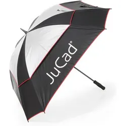 Regenschirm ohne Befestigungsstange JuCad windproof SCHWARZ|silber|silber No Size