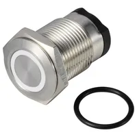 TRU Components TC-13224160 ONPOW6316F-10E/Q/W/12V/S Drucktaster 36 V DC/AC 2