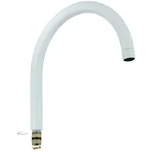 Grohe Minta C-Auslauf Spültischbatterie Moon White