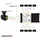PremiumX Multischalter PXMS 5/8 für 8 Teilnehmer Quattro LNB 24 F-Stecker
