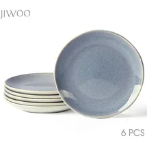 JIWOO Dessertteller Ø19,5 cm blau 6er Set
