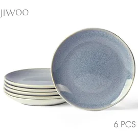 JIWOO Dessertteller Ø19,5 cm blau 6er Set