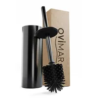 Ovimar WC Bürste Loftet | Silikon Klobürste | Gunmetal