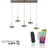neuhaus q smart home lights Q-Rotate 1-flg. 1400 lm 60 cm Aluminium dunkelbraun