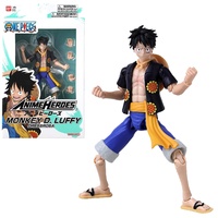 Bandai – Anime Heroes – One Piece – Anime Heroes-Figur 17 cm – Monkey D. Ruffy Dressrosa – 37007